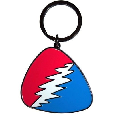 Grateful Dead Red/Blue Plectrum Ключодържател (GRATEKEY02)