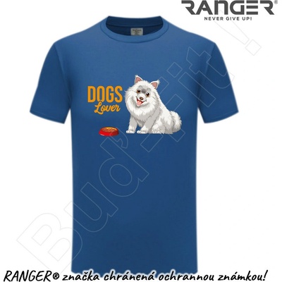 Ranger tričko motív Dogs Lover modrá