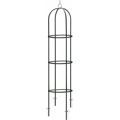 Plonos PL-992 Zahradní kovová opora pro popínavé rostliny 200 cm, černá – Zbozi.Blesk.cz