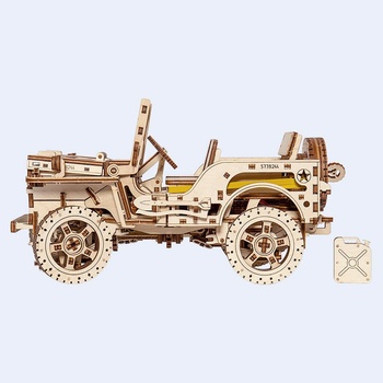 Wooden City 3D mechanické puzzle Jeep 4x4 569 ks WR309