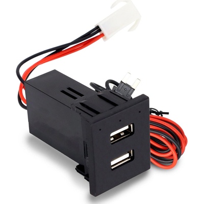 34668 2x USB nabíječka do VW Transporter T5