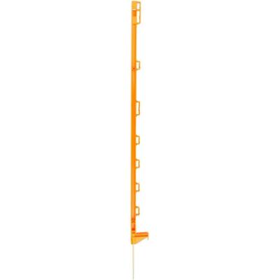 VNT electronics s.r.o. Sloupek plastový pro elektrický ohradník, délka 105 cm, 8 oček, oranžový