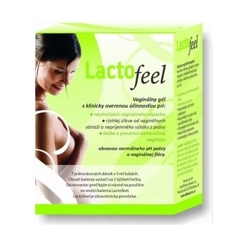 LactoFeel vaginálny gél 7 x 5 ml + utierky pre intímnu hygienu