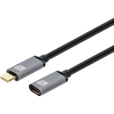 Techly MUSB322-CMF-010 USB-C, USB-C, 1m, černý