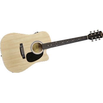 Image 1 of Fender Squier SA-105CE Dreadnought Cutaway NAT