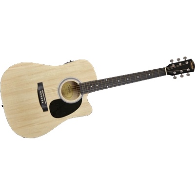 Fender Squier SA-105CE Dreadnought Cutaway NAT