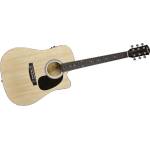 Fender Squier SA-105CE Dreadnought Cutaway NAT
