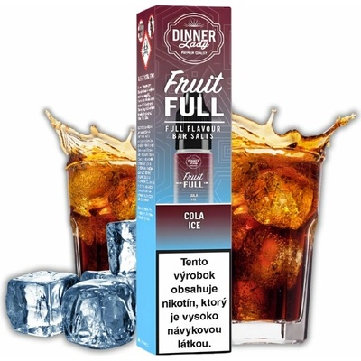 Dinner Lady Bar Salt Cola Ice 10 ml 10 mg