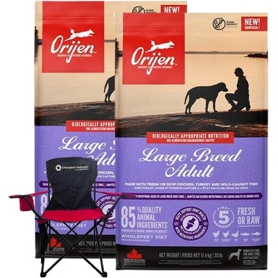 Orijen Dog Large Breed Adult 2x 11,4 kg