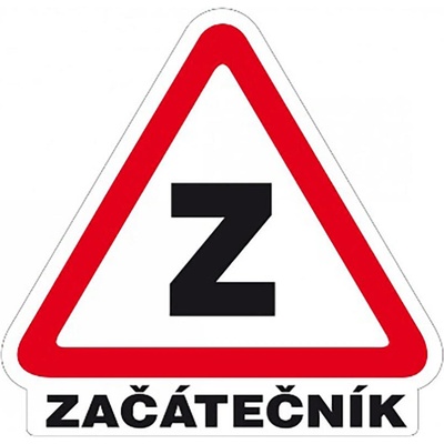 Samolepka - ZAČÁTEČNÍK 160x155mm