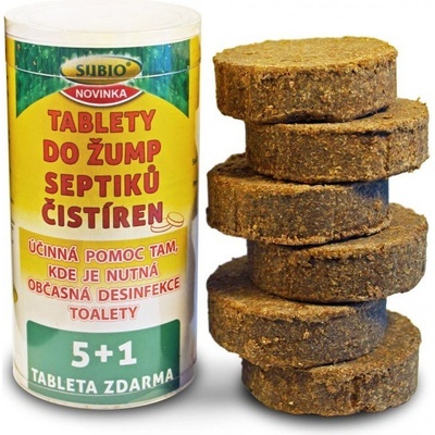 Free flo pills Subio Tableta do žump, septiků a čov 5+1 ZDARMA