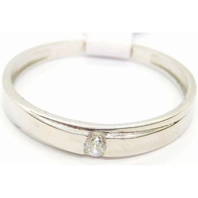 Klenoty Budín Dámský zásnubní prsten se zirkonem 25531