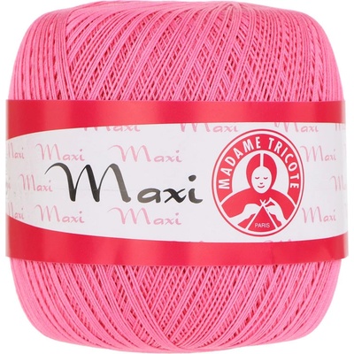 MADAME TRICOTE PARIS Příze Maxi - klasická i Metallic Maxi: 6312 Růžová