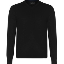 Howick Merino V Neck Jumper black