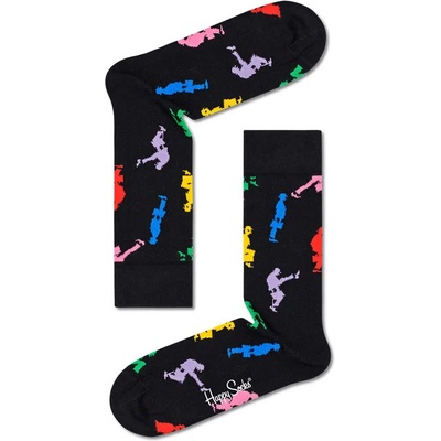 Чорапи Happy socks Ministry Of Silly Walks socks - Black (Multicolor)