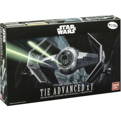 BANDAI Plastic ModelKit SW 01214 TIE Advanced 1:72