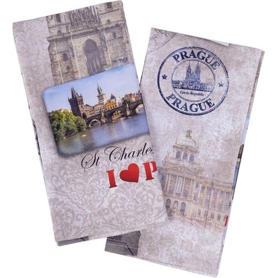 Matějovský Designové kuchynské utierky Praha 2ks Bavlna 2ks 50x70cm