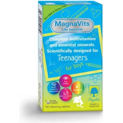 Magnalabs MagnaVits за тийнейджъри момчета, 30 таблетки, Magnalabs (10050174)