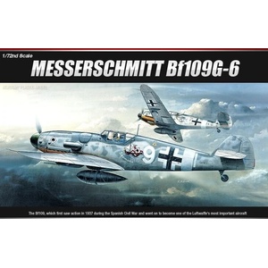 Academy Изтребител Месершмит bf109g-6 (12467)