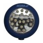 Dedra 24 round led flashlight with batteries