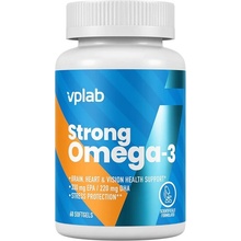 VPLab Strong omega 3 mastné kyseliny s vitamínem E 60 Softgels