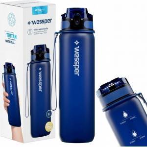 WESSPER Tritan Bottle 1l Navy Blue (WES261-NB)