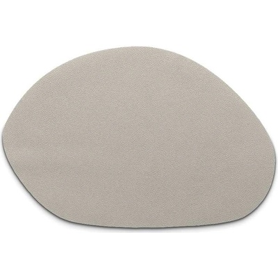 KELA Prostírání Stone PU kůže světle šedá 45,0x30,0x0,2cm KL-12653