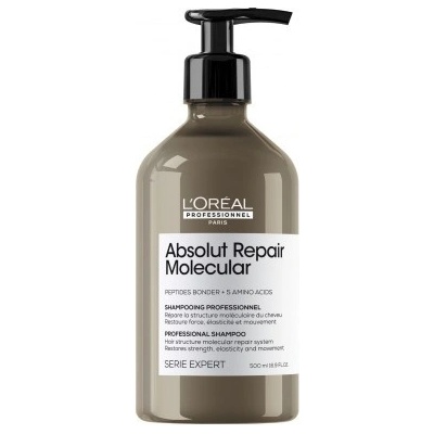 L'Oréal Professionnel Serie Expert Absolut Repair Molecular Shampoo Posilňujúci šampón na poškodené vlasy 500 ml