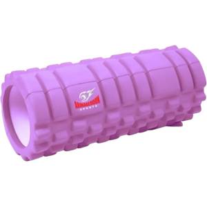 ARMAGEDDON Foam Roller / Фоумролер масажен 33 x 14 см Лилав