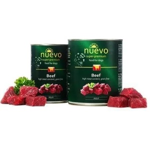 nuevo Dog Beef консерва за куче с говеждо месо 800gr