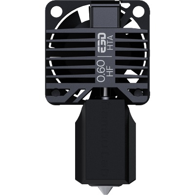 E3D High Flow HT-Abrasive Complete HotEnd за Bambu Lab X1E - 0, 6 mm (BAMBU-HF-HTA-X1E-AS-0600-SPK)