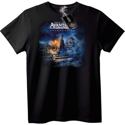 NOONEBRAND Тениска Avanta Призрачни Светлини - S, Black