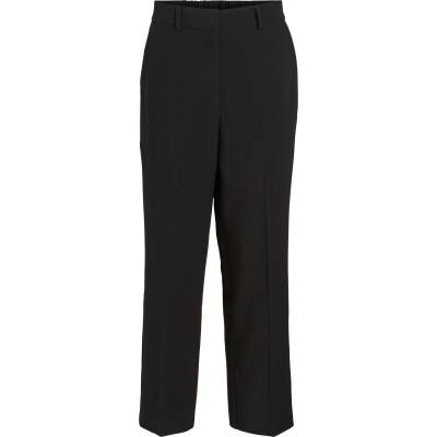 VILA Панталон с ръб 'Selma Ella' черно, размер 36