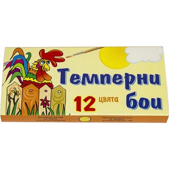 Естрела Темперни бои 12цв. в туба