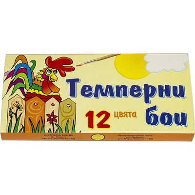 Естрела Темперни бои 12цв. в туба