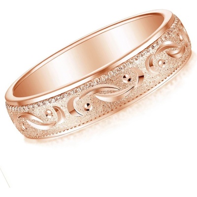 Olivie Snubní stříbrný prsten SINGAPUR ROSE 9045