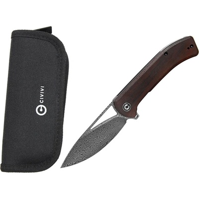 Civivi Riffle Sandalwood and Damascus