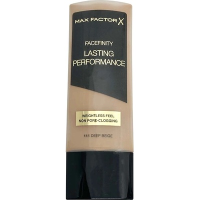 Max Factor Facefinity Lasting Performance tekutý make-up pre dlhotrvajúci efekt 111 Deep Beige 35 ml