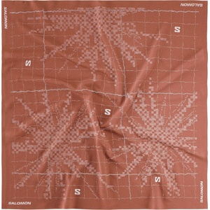 Salomon Бандана Salomon Bandana GFX Neckerchief - Burnt Umber / Antler - размер One Size (203-3460-0111)