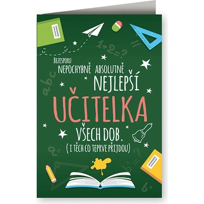 Nekupto Přání pro paní učitelku Tabule