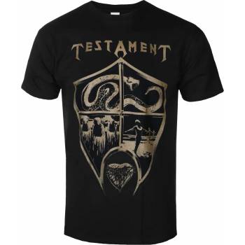 Plastic head мъжка тениска testament -crest shield - plastic head - ph12335