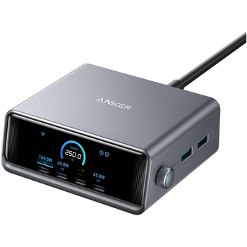 Anker Prime GaN Универсален Черен Бързо зареждане На закрито (A2345341) (A2345341)