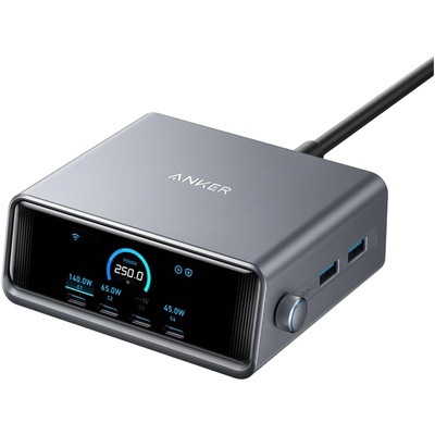 Anker Prime GaN Универсален Черен Бързо зареждане На закрито (A2345341)