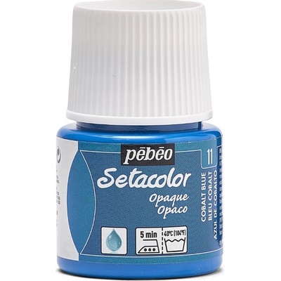 Farba na textil Pebeo Setacolor Opaque 45 ml Cobalt Blue