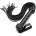 LateToBed BDSM Line Barbed Flogger 50cm Black