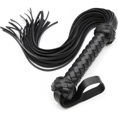LateToBed BDSM Line Barbed Flogger 50cm Black