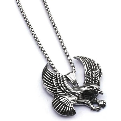 HARAHU Колие Eagle - Сребърен KP33484 (33484)