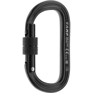 Camp Oval XL Lock black - Карабинер