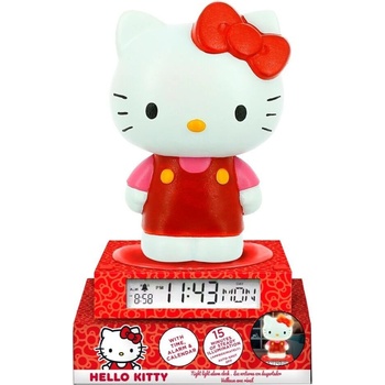 Kidslicensing 3D лампа с будилник Kids Licensing - Hello Kitty (HK50198)