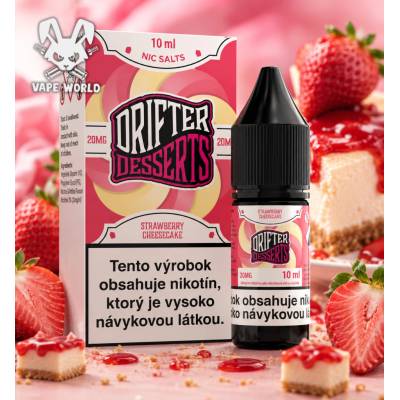 Juice Sauz Drifter Desserts Salts Strawberry Cheesecake 10 ml 20 mg